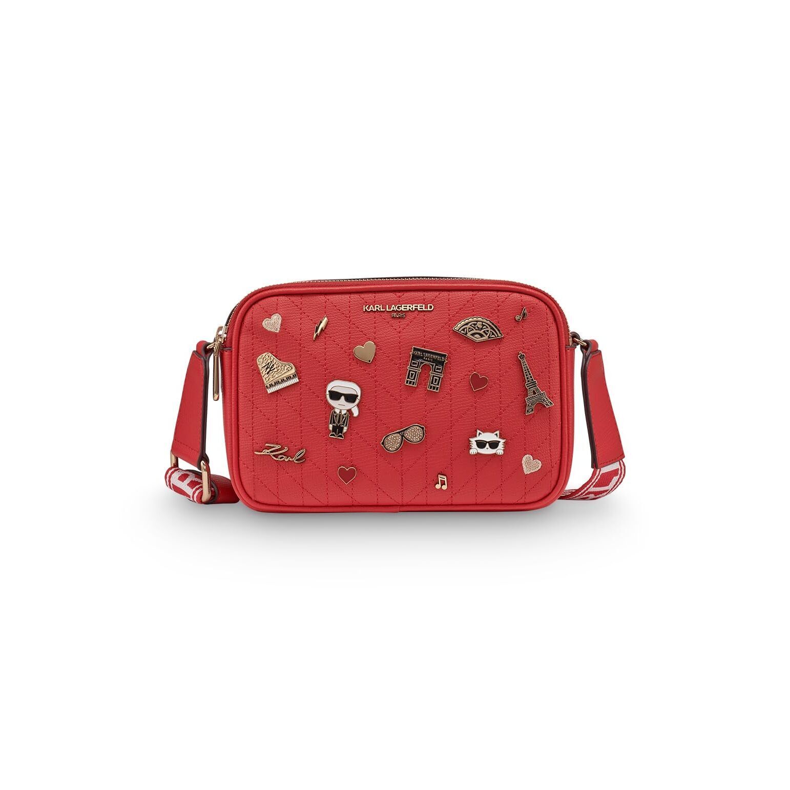 5243 Paris Maybelle Pin Crossbody Admiral Red